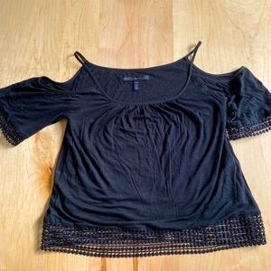 Elegant off the shoulder top